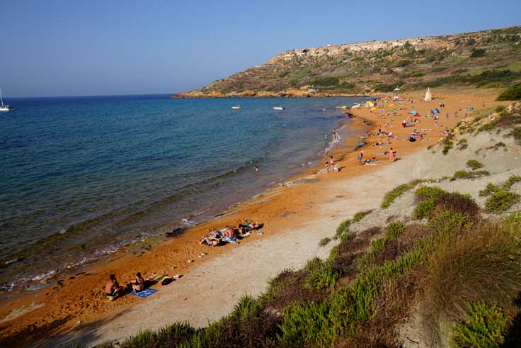 Places to stay on Malta near good beaches