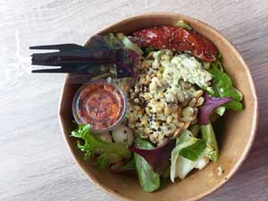 UK Hotel Quarantine Food Lunch Salad